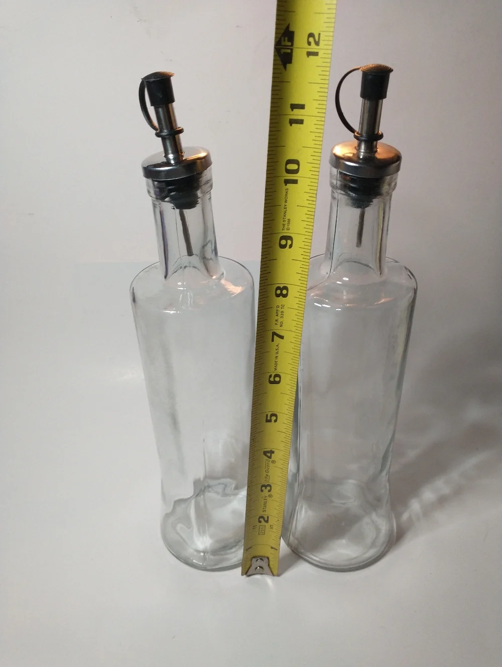 Home‎ Essentials 20 Oz. Oil & Vinegar Bottle Dispensers NIB Open Box